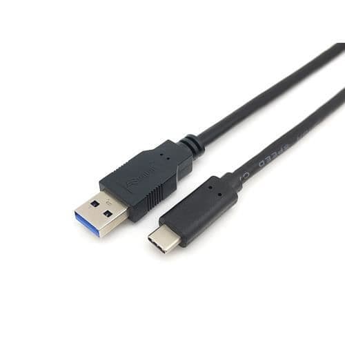UTRUSTNING 128344 USB-KABEL 2 M USB 3.2 GEN 1 (3.1 GEN 1) USB A USB C SVART
