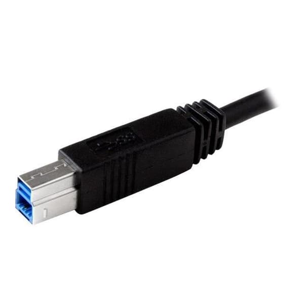 1m USB-C till USB-B-kabel - STARTECH - Avskärmning - Nickelpläterad kontakt