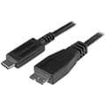 Miniatyrbild 2 av 3: USB-C till Micro USB - STARTECH - 50 cm - USB 3.1 - Kompatibel med Thunderbolt 3 - M/M