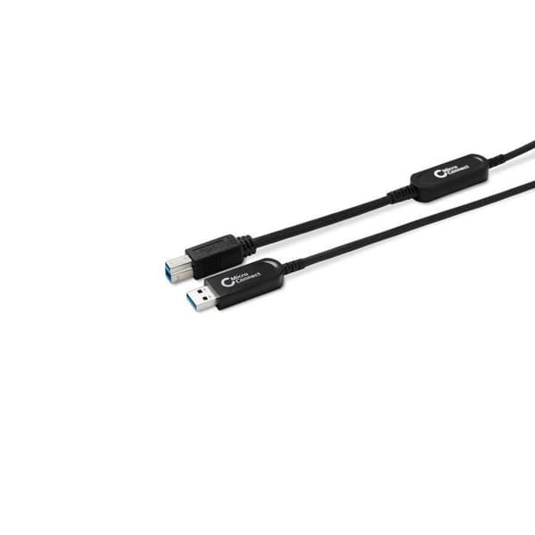 Premium Optic USB 3.0 A-B kabel - MICRO CONNECT - 25m