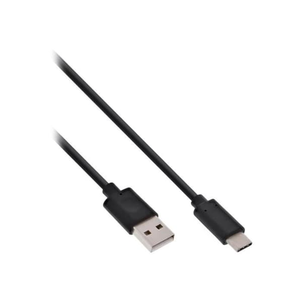 InLine USB-kabel USB-C (M) till USB (M) USB 2.0 1,5 m svart