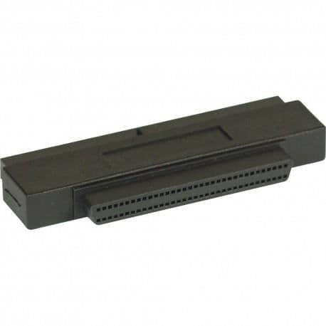 InLine® intern SCSI III-adapter, 50-stift Pfostenbuchse till 68pol mini Sub D hona