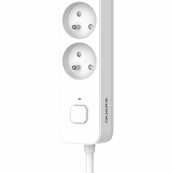 Forgrener - 5 Kontakter med Svitsj QUARX (3 m)