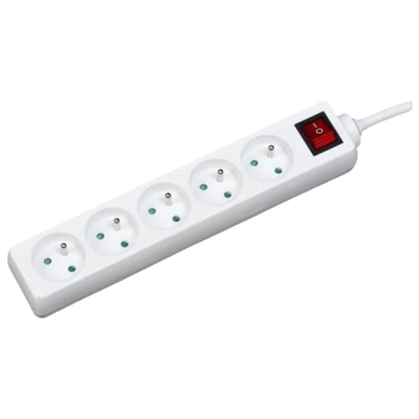 Forgrener - 5 Kontakter med Svitsj GAO (1,4 m)