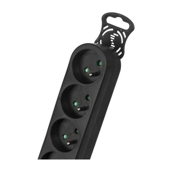 Stikdåse - 6 udtag med kontakt MacLean MCE225 2300 W (1,5 m)