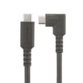 Miniatyrbild 3 av 4: StarTech.com 50 cm Heavy Duty rätvinklad USB-C-kabel, USB 3.2 Gen 2 (10 Gbps), USB-C till C-dataöverföringssladd - Alt-läge
