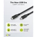Miniatyrbild 2 av 4: USB-C™-kabel, USB4™, 240 W, 20 Gbit/s, 1,5 m