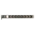 Miniatyrbillede 2 af 5: Schuko 19 "8 Way multistikdåse med tænd/slukkontakt GEMBIRD EG-PDU-014-F (3 m)