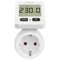 Miniatyrbillede 4 af 6: LogiLink Energimåler med omkostningsberegning Drejeligt display