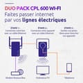 Miniatyrbild 3 av 5: CPL Kit - STARK - Powerline Wi-Fi 600 Duo - Wi-Fi-modul, 300 MB åtkomstpunkt