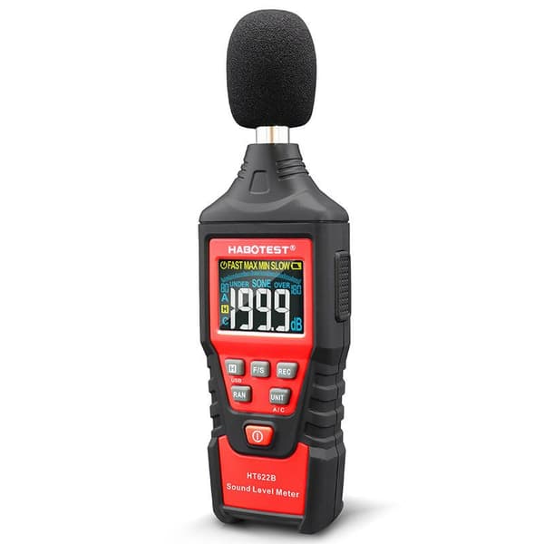 Digital decibelmåler Habotest HT622B USB A/C