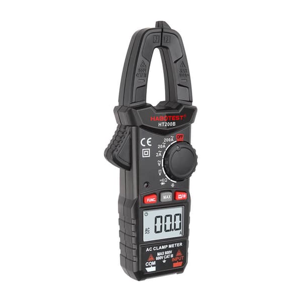 Digital klemmemåler Habotest HT200B