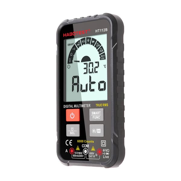 Ægte RMS Digital Universal Multimeter Habotest HT112B