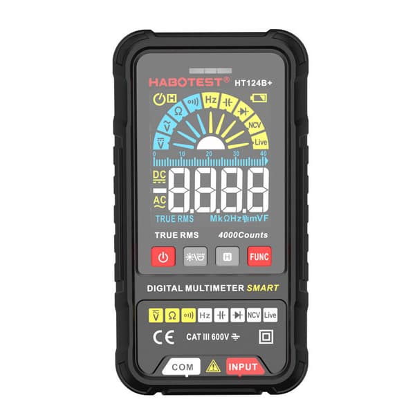 Habotest HT124B+ digitaalinen yleismittari