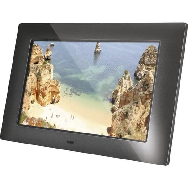 Braun Phototechnik DigiFrame 720 Digital fotoram 17,8 cm 7 tum CEE 2021: C (A - G) 1024 x 600 Pixel svart