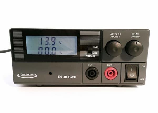 Jetfon PC-30 SWD elektronisk strömförsörjningssats 30 A stabiliserad strömförsörjning, digital display