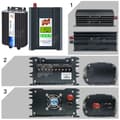 Miniatyrbillede 3 af 4: 48V Vind-Sol Hybrid Controller, MPPT Boost & Buck, 1500W Sol, 1000W Vind, Vind1000W Sol1500W, 48V, Ekstern Vind-Sol Hybrid
