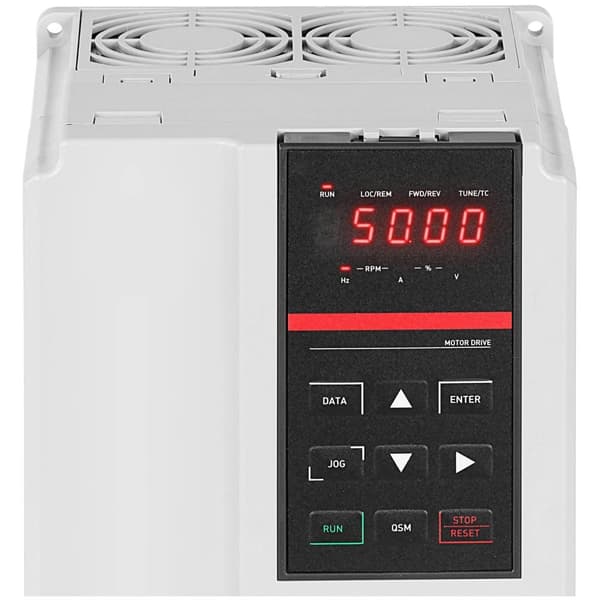 MSW Frekvensomriktare - 7,5 kW / 10 hk - 380 V - 50-60 Hz - LED