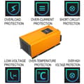 Miniatyrbillede 3 af 4: 3KW DC 12V til AC 230V Ren Sinusbølge Inverter - LCD Skærm, Indbygget Batterioplader