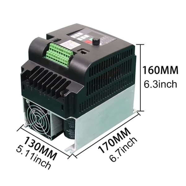 Effekttransformator, Step-Up Boost Konverter, 3-faset drift, 220V til 380V 4kw
