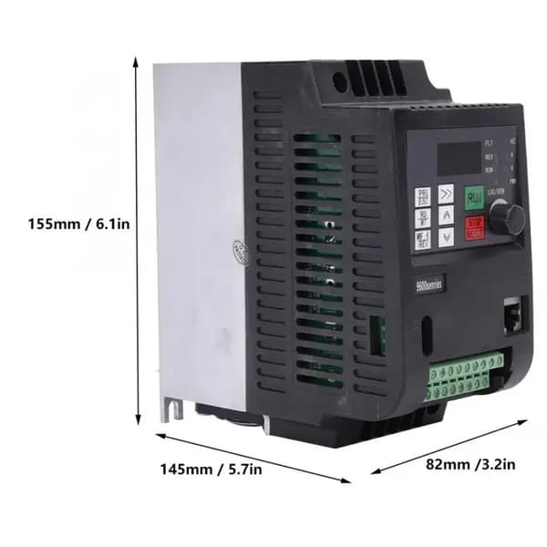 Effekttransformator, Step-Up Boost Konverter, 3-faset drift, 220V til 380V 4kw