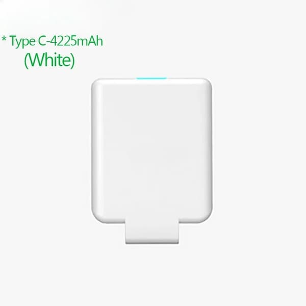 Bärbar Power Bank Laddningsfodral, 4225mAh Kapacitet, Snabbladdningsfunktion,Typ C-Svart 4225mAh