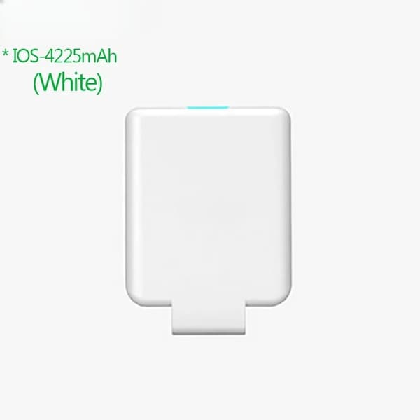 Bärbar Power Bank Laddningsfodral, 4225mAh Kapacitet, Snabbladdningsfunktion,Typ C-Svart 4225mAh