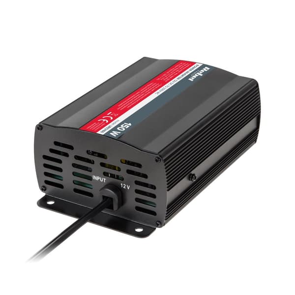 REBEL konverter 12V/230V 150W (F-type stik: tysk)