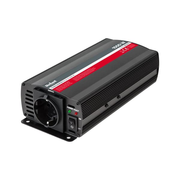 REBEL konverter 12V/230V 500W (F-type stik: tysk)