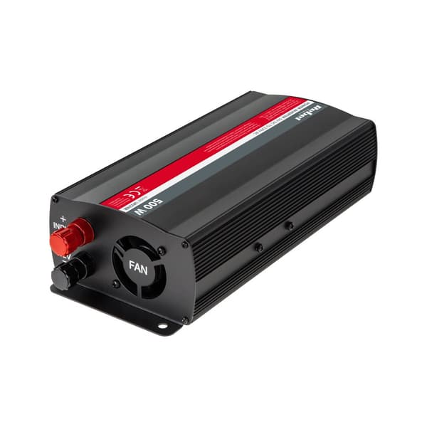 REBEL-muunnin 12V/230V 500W (E-tyyppinen pistoke: puola, ranska)