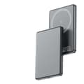 Miniatyrbillede 1 af 2: Magnetisk Power Bank, 5000mAh kapacitet, hurtig USB-C opladning,Grå-5000mAh, 5000mAh