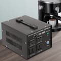 Miniatyrbillede 3 af 5: 3000W Spændingsomformer Transformer, Holdbar Jernkonstruktion, 3-Mode Udgivelse,sort, 220V