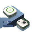 Miniatyrbillede 1 af 2: Trådløs Magnetisk Power Bank, 10000mAh Kapacitet, Digital Skærm,10000mAh, grøn