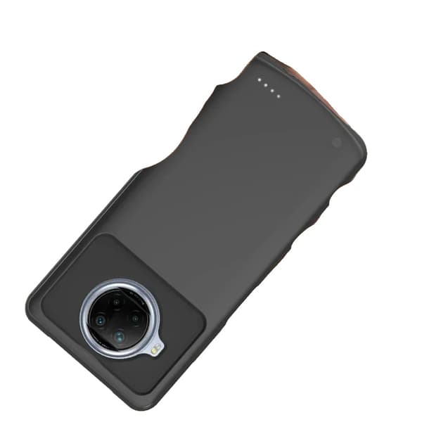 10000mAh Bärbar Power Bank, Effektiv Laddning, Intelligent Kortslutningsskydd,Not 9s-Svart