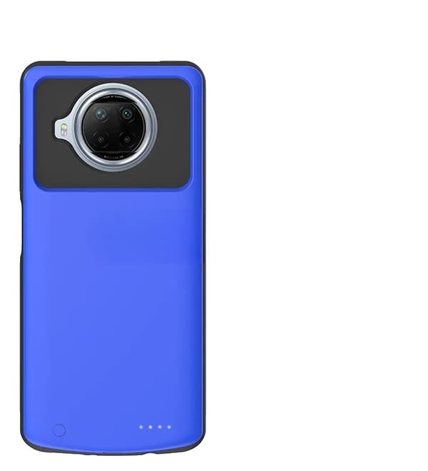 10000mAh Bærbar Power Bank, Effektiv Opladning, Intelligent Kortslutningsbeskyttelse,Note 9pro-Blå