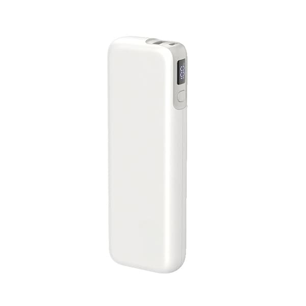 Bærbar Power Bank, 30W Hurtigopladning, 14400mAh Kapacitet,HVID, 10400-15000mAh