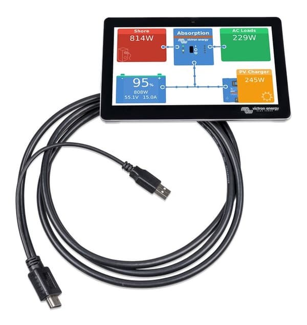 Victron Energy GX Touch 70 -kosketusnäyttö Cerbo GX -yksikölle