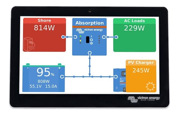 Victron Energy GX Touch 70 touchskærm til Cerbo GX-enhed