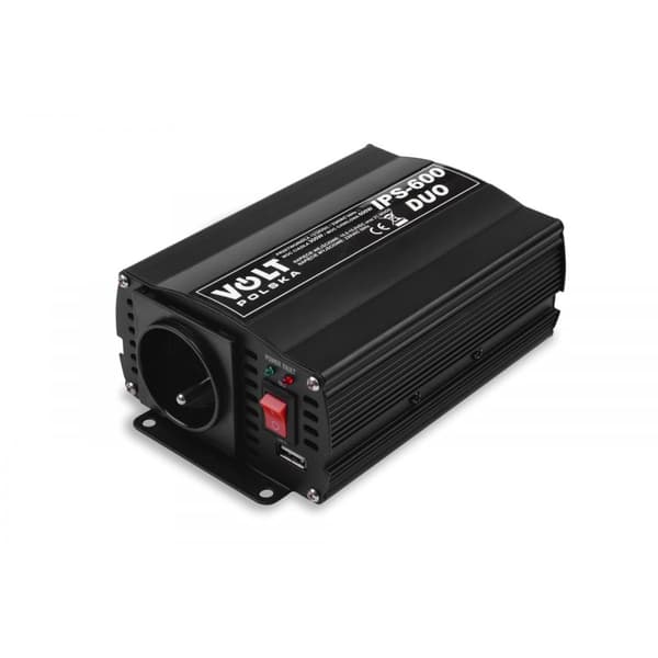 Jännitteenmuunnin 12-24V 230V DUO 600W VOLT PL