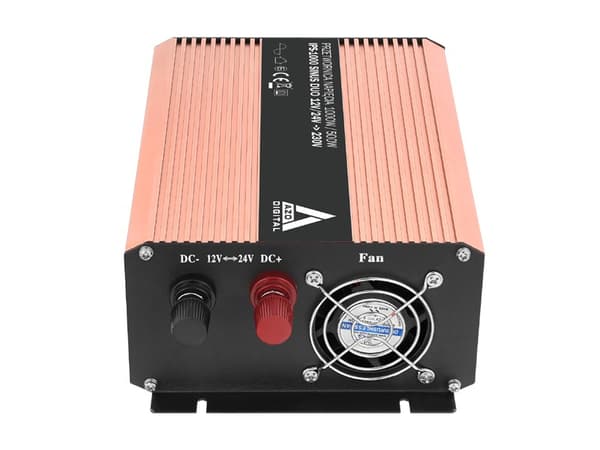 Azo Car spændingsomformer DUO 1000W Sinus