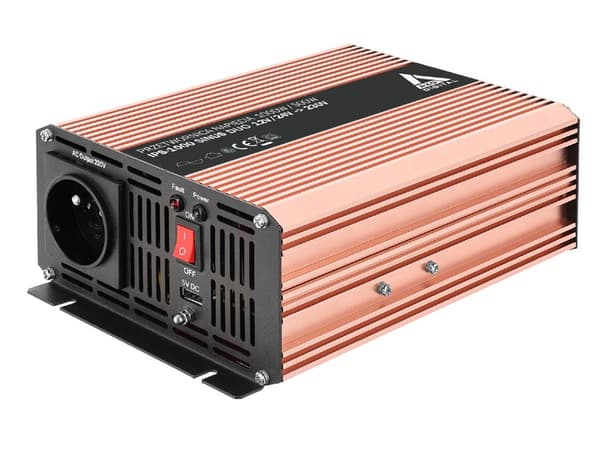 Azo Car spændingsomformer DUO 1000W Sinus