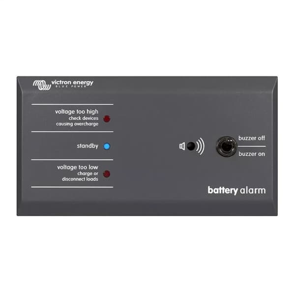 Victron Energy GX -akun varaustason vikailmaisin