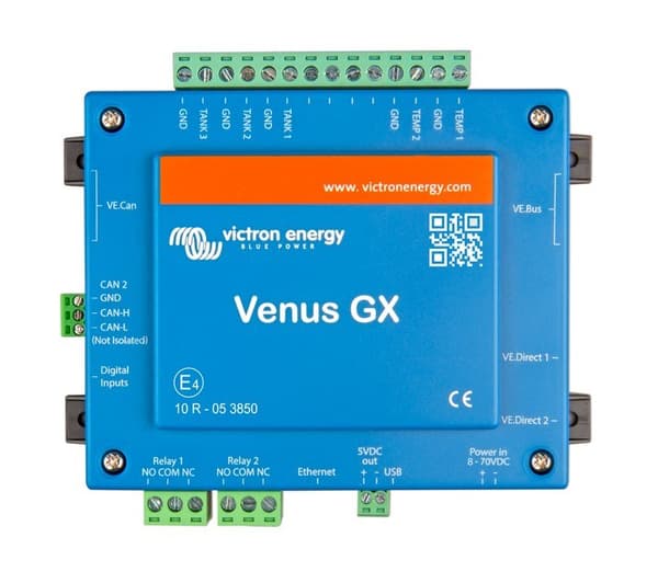 Victron Energy Venus GX kontrolpanel