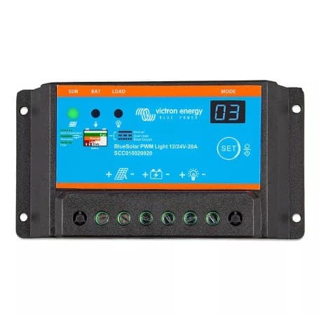 Victron Energy Bluesolar Pwm-Light 12/24-30 laderegulator (SCC010030020)
