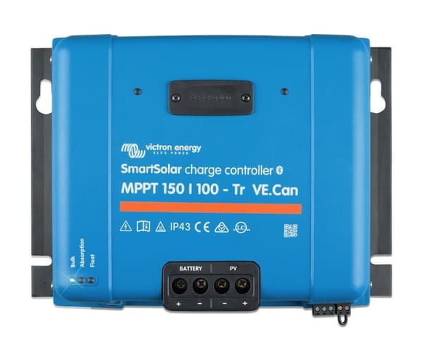 STYRING VICTRON ENERGY SMARTSOLAR MPPT 150/100-TR