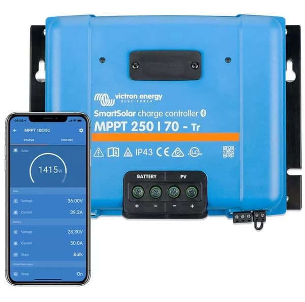 Victron Energy SmartSolar 250/70-Tr Bluetooth-laderegulator