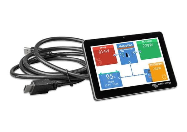 Victron Energy GX Touch 50 pekskärm för Cerbo GX-enhet