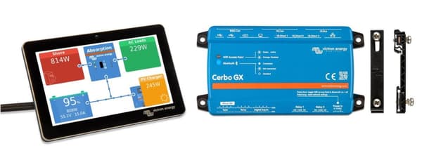 Victron Energy GX Touch 50 pekskärm för Cerbo GX-enhet