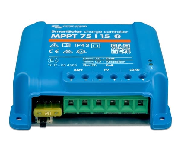 Victron Energy SmartSolar MPPT 75/15 Detailstyring