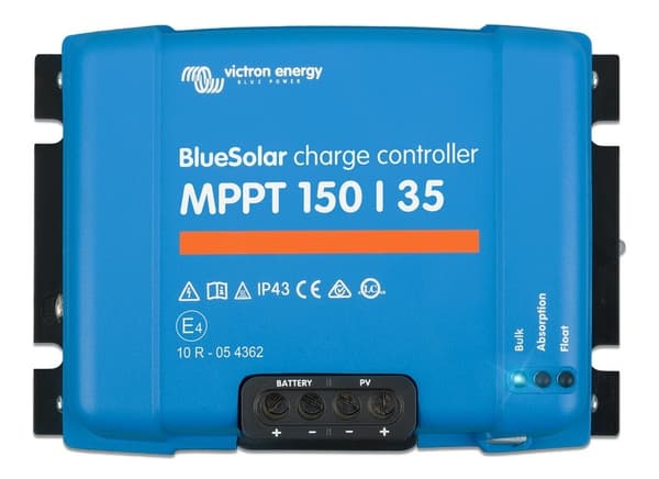 VICTRON ENERGY LADESTYRKE BLÅ SOLAR MPPT 150V/35A